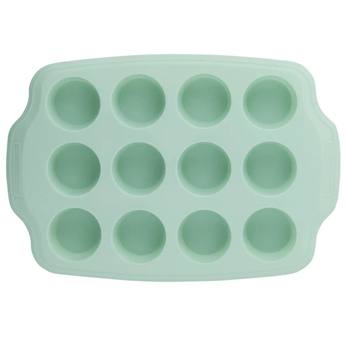 Silikonová forma na muffiny PASTEL I mátová 2