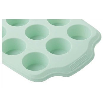 Silikonová forma na muffiny PASTEL I mátová 3