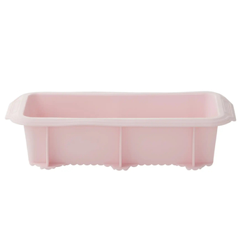Forma na biskupský chlebíček PASTELL růžová, šířka 27 cm 1
