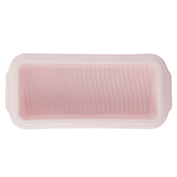 Forma na biskupský chlebíček PASTELL růžová, šířka 27 cm 2