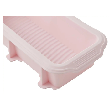 Forma na biskupský chlebíček PASTELL růžová, šířka 27 cm 3