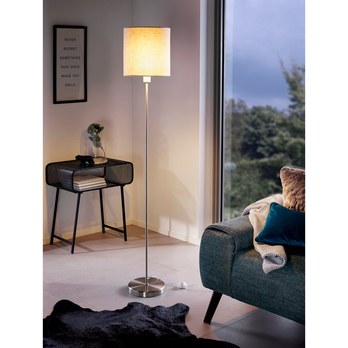 Stojací lampa PASTERI šedá 1