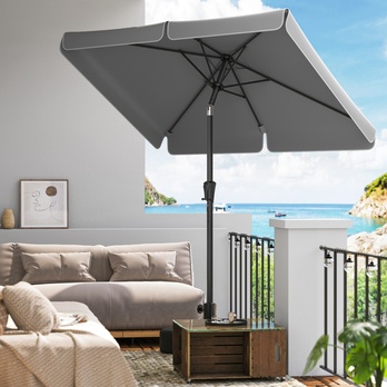 Slunečník PATIO šedá 1