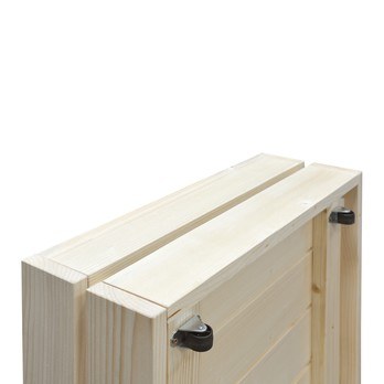 Úložný box PAULETTE přírodní smrk, 1 ks 5