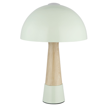 Stolní lampa PAULIN zelená/přírodní 2
