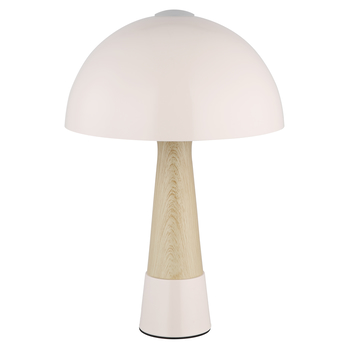 Stolní lampa PAULIN růžová/přírodní 2