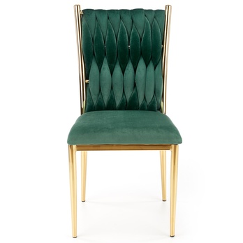 Jídelní židle PAULINA tmavě zelená 2