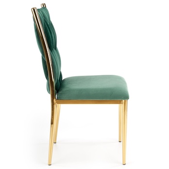 Jídelní židle PAULINA tmavě zelená 3