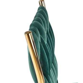 Jídelní židle PAULINA tmavě zelená 6