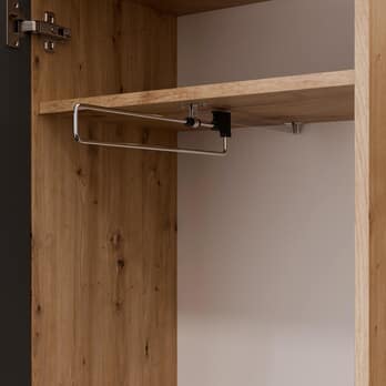 Předsíňová sestava PAVLA dub artisan/antracitová 3