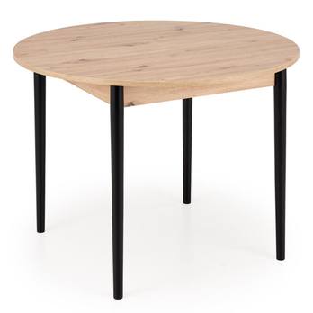 Jídelní stůl PAVUT dub artisan/černá 3