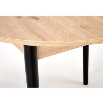 Jídelní stůl PAVUT dub artisan/černá 7