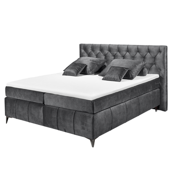 Postel boxspring PEMBROKE 8 antracitová, 180x200 cm 2