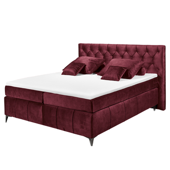 Postel boxspring PEMBROKE 8 vínová, 180x200 cm 2