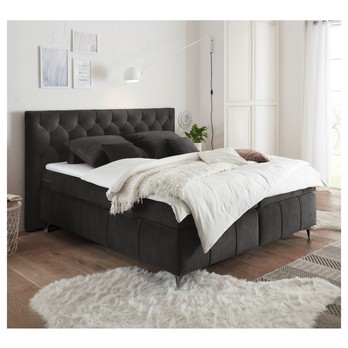Postel boxspring PEMBROKE 8 espresso, 180x200 cm 1