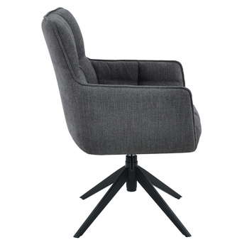 Jídelní židle PEREA I antracitová 4