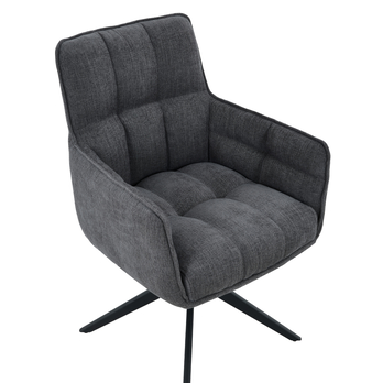 Jídelní židle PEREA I antracitová 5