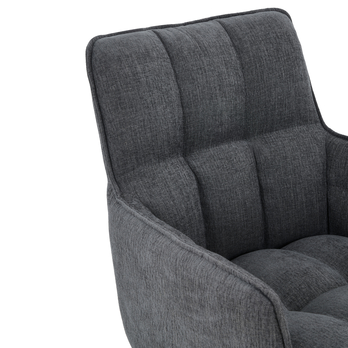 Jídelní židle PEREA I antracitová 6