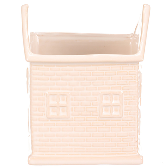 Obal na květináč PERSEPPHONE krémová, šířka 12 cm 5