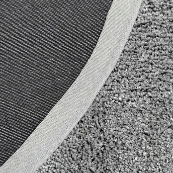 Koberec PESANTE stříbrná, průměr 120 cm 1