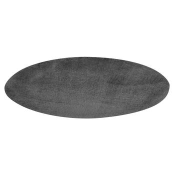 Koberec PESANTE antracitová, průměr 120 cm 2