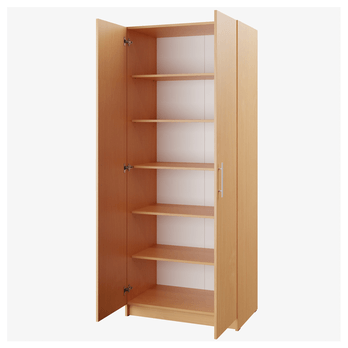 Šatní skříň PETRA buk 2