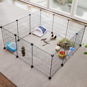 Ohrádka pro domácí zvířata PETS II kov/plast 3