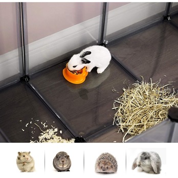 Ohrádka pro domácí zvířata PETS šedá 2