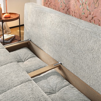 Pohovka PHIL světle šedá 3