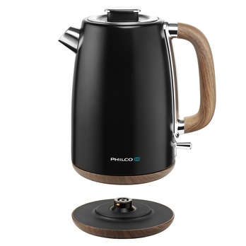 Rychlovarná konvice PHILCO PHWK 1711B černá/hnědá, objem 1,7 l 4