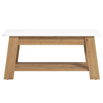 Konferenční stolek PIAVE dub artisan/bílá 2