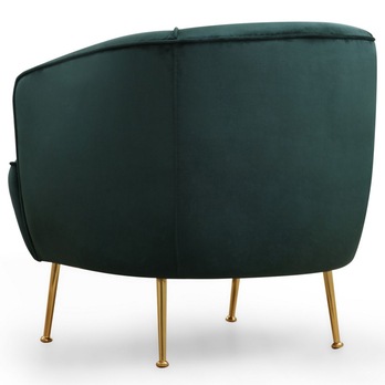 Křeslo PICCOLI tmavě zelená 2