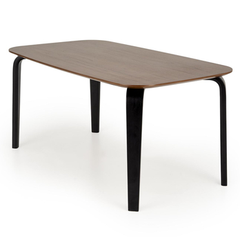 Jídelní stůl PIDRU ořech/černá 4