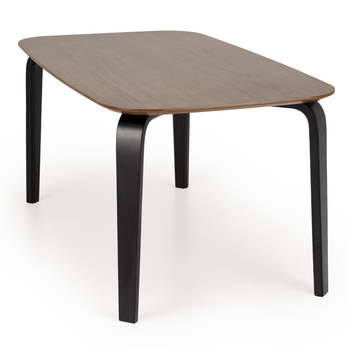 Jídelní stůl PIDRU ořech/černá 5