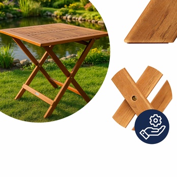 Zahradní set PIECE hnědá 4