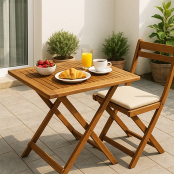 Zahradní set PIECE hnědá 1