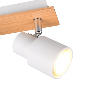 Bodové svítidlo PIERRE 3 bílá/přírodní 1