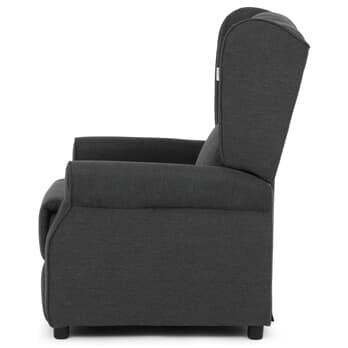 Relaxační křeslo PINA šedá 3
