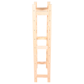 Regál na víno PINJA borovice, šířka 43 cm 3