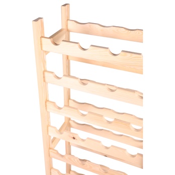 Regál na víno PINJA borovice, šířka 43 cm 4