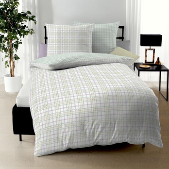 Povlečení PLAID MINT 70x90 a 140x200 cm 1