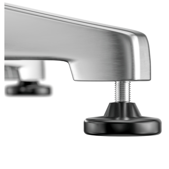 Barový stůl PLATE stříbrná 7