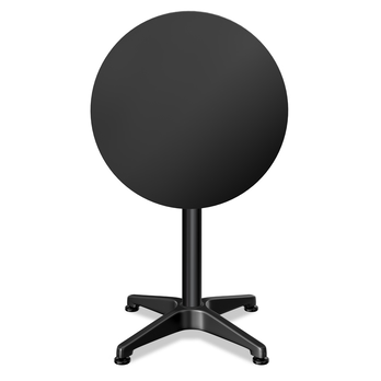 Barový stůl PLATE černá 2