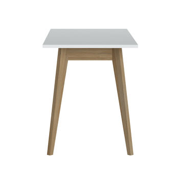 Stůl PLISSEE PLIB01 alpská bílá/dub grandson 1