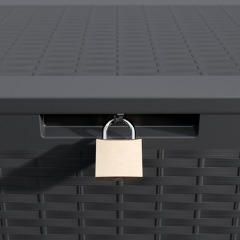 Zahradní box PLUS 2 antracitová 8