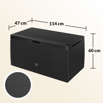 Zahradní box PLUS 2 antracitová 18