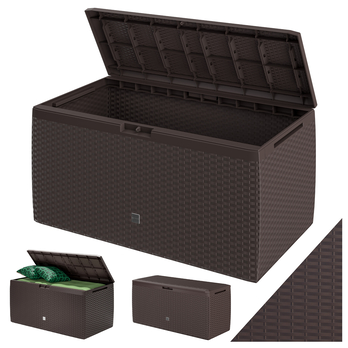 Zahradní box PLUS 2 hnědá 3