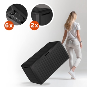 Zahradní box PLUS antracitová 2