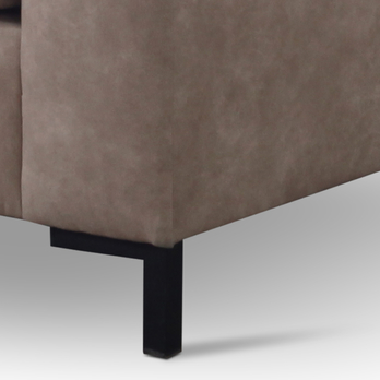 Křeslo POINT 1 krémová/černá 2