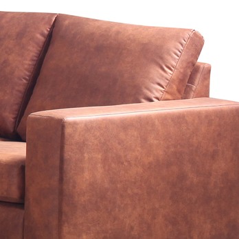 Pohovka POINT 3 hnědá/černá 3